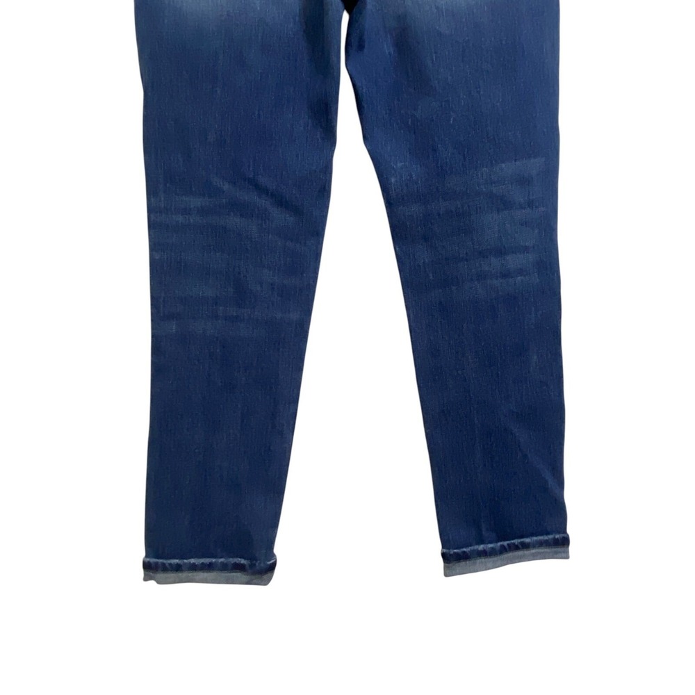 Kancan Estilo‎ Distressed Ankle Skinny Jeans Ripped Denim Blue Wash Size 7/27 - Picture 10 of 11